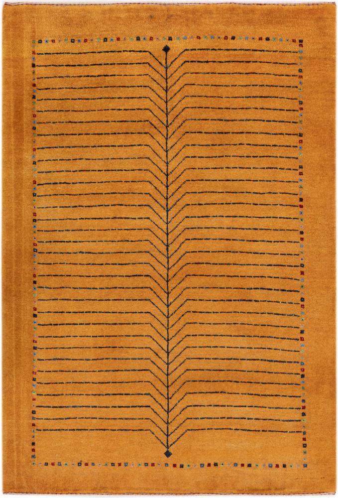 Tapete persa Persa Gabbeh Kashkuli Banafsheh 173x119 173x119, Tapete persa Atado à mão