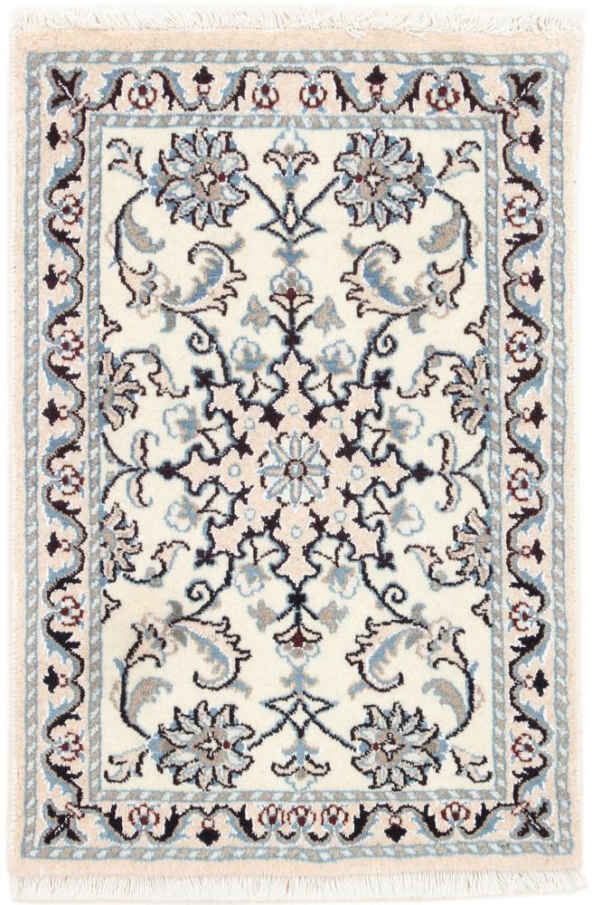 Tapis persan Naïn 90x60 90x60, Tapis persan Noué à la main