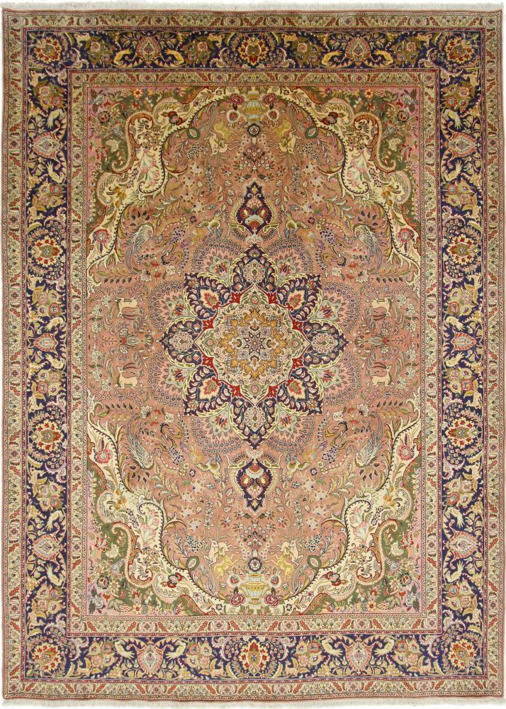 Tapete persa Tabriz 40Raj 351x253 351x253, Tapete persa Atado à mão