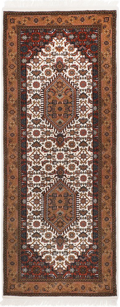 Indischer Teppich Indo Bidjar 201x79 201x79, Perserteppich Handgeknüpft