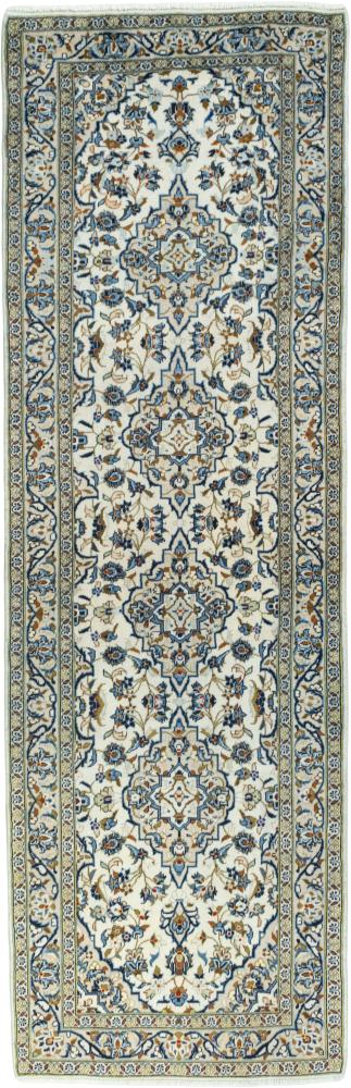 Persian Rug Keshan 10'9"x3'5" 10'9"x3'5", Persian Rug Knotted by hand