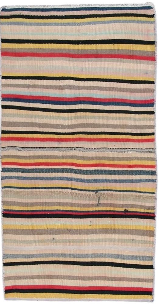 Covor persan Chilim Fars Antic 216x113 216x113, Covor persan Lucrate de mână