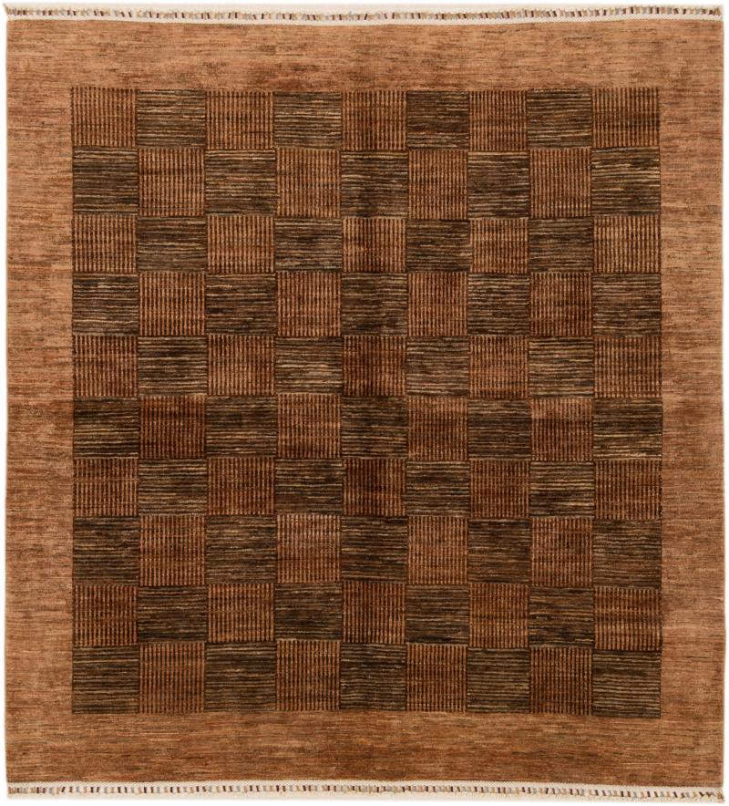 Afghansk tæppe Arijana Design 204x192 204x192, Persisk tæppe Knyttet i hånden