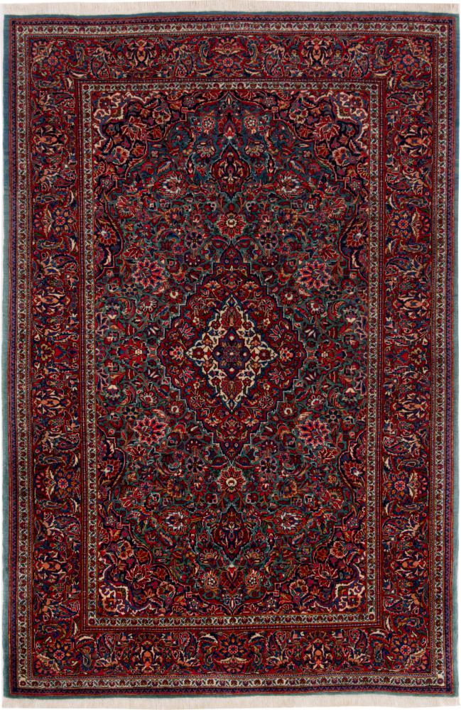 Perserteppich Keshan 204x132 204x132, Perserteppich Handgeknüpft