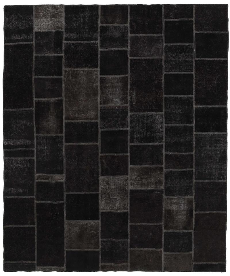 Persisk tæppe Patchwork 305x249 305x249, Persisk tæppe Knyttet i hånden