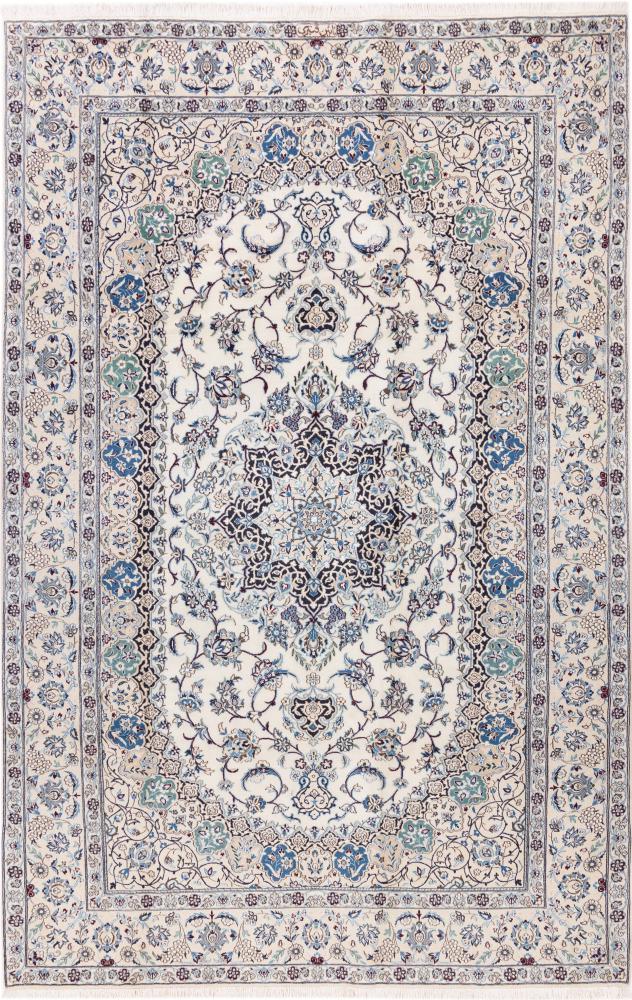 Persisk tæppe Nain 9La 317x205 317x205, Persisk tæppe Knyttet i hånden