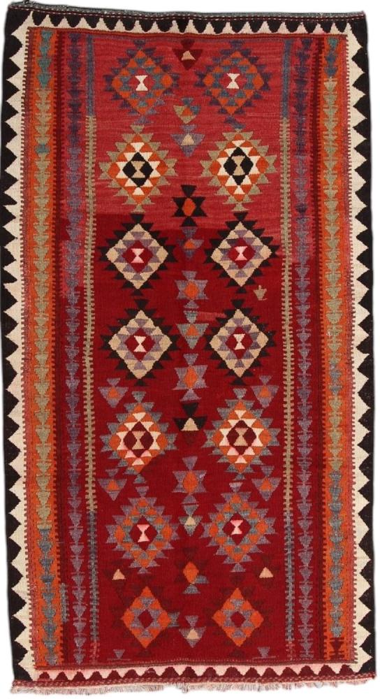 Persian Rug Kilim Fars Antique 251x137 251x137, Persian Rug Woven by hand