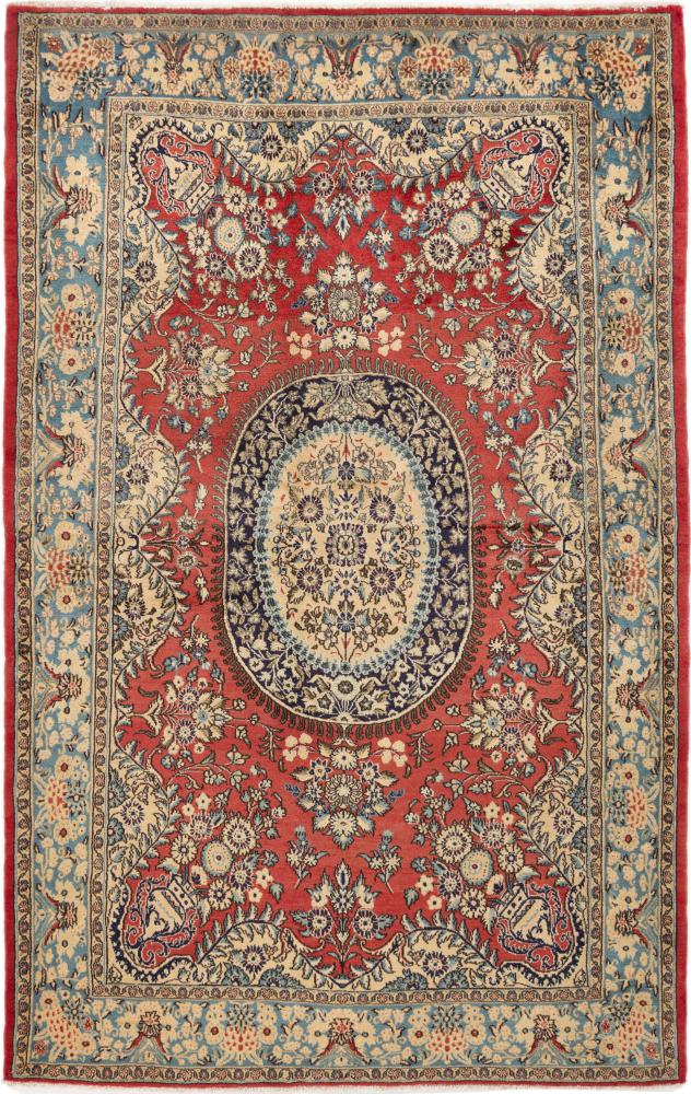 Covor persan Qom Vechi 222x140 222x140, Covor persan Lucrate de mână