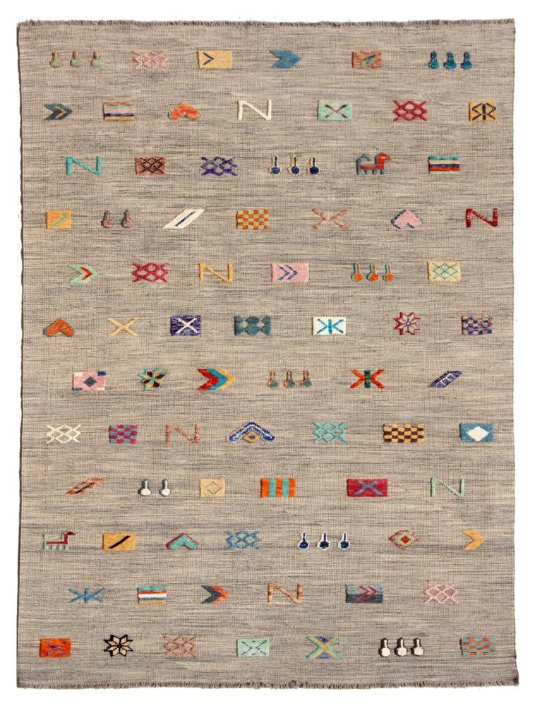 Alfombra afgana Kilim Afghan Nimbaft Edition 236x182 236x182, Alfombra persa Tejido a mano