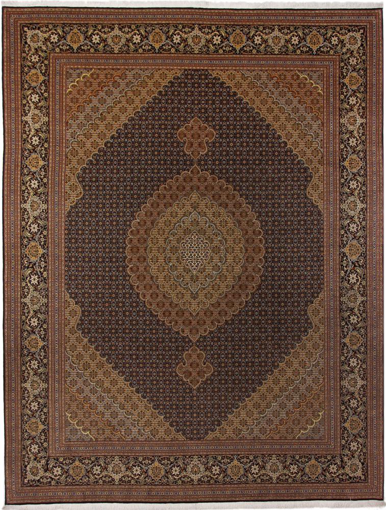 Tapete persa Tabriz Mahi 337x255 337x255, Tapete persa Atado à mão