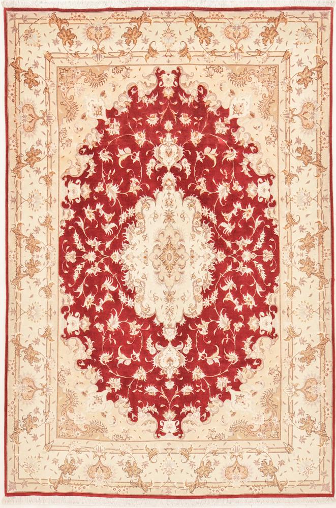 Tapete persa Tabriz 50Raj 244x161 244x161, Tapete persa Atado à mão