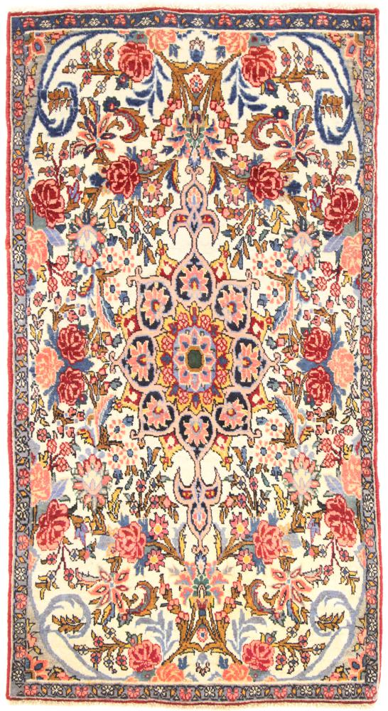 Persisk tæppe Bidjar 123x61 123x61, Persisk tæppe Knyttet i hånden