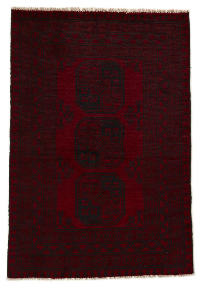 Tappeto Afgano Afghan Akhche 147x98 147x98, Tappeto persiano Annodato a mano