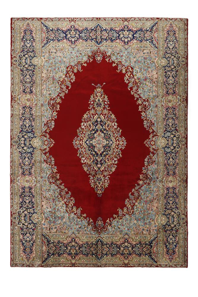 Tapis persan Kerman 436x308 436x308, Tapis persan Noué à la main