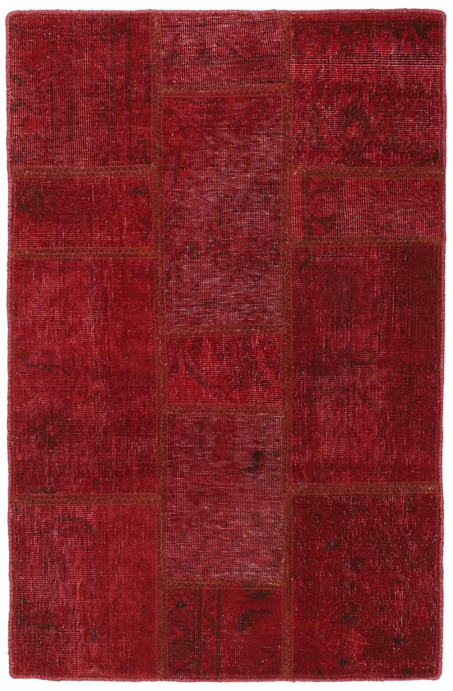 Alfombra persa Patchwork 125x82 125x82, Alfombra persa Anudado a mano