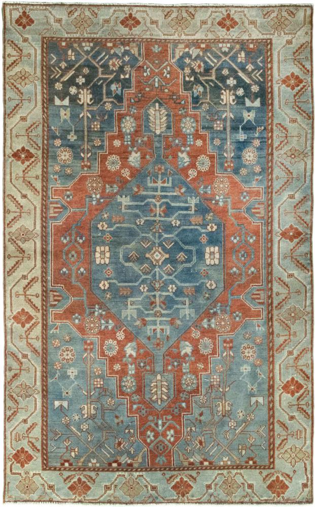 Persian Rug Hamadan Patina 204x124 204x124, Persian Rug Knotted by hand