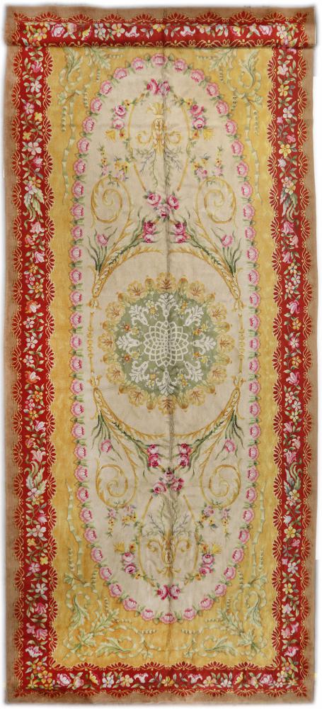 Kiinalainen matto Savonnerie Semi Antiikki 799x329 799x329, Persialainen matto Solmittu käsin