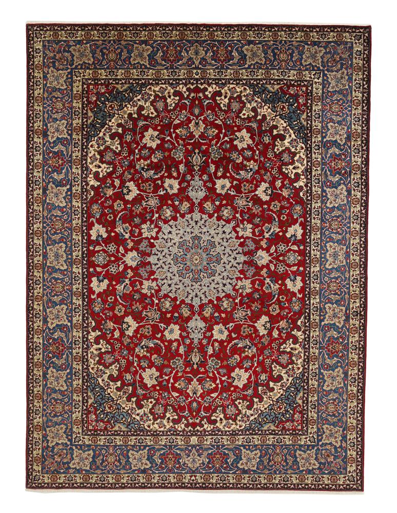 Περσικό χαλί Ισφαχάν 423x319 423x319, Περσικό χαλί Οι κόμποι έγιναν με το χέρι