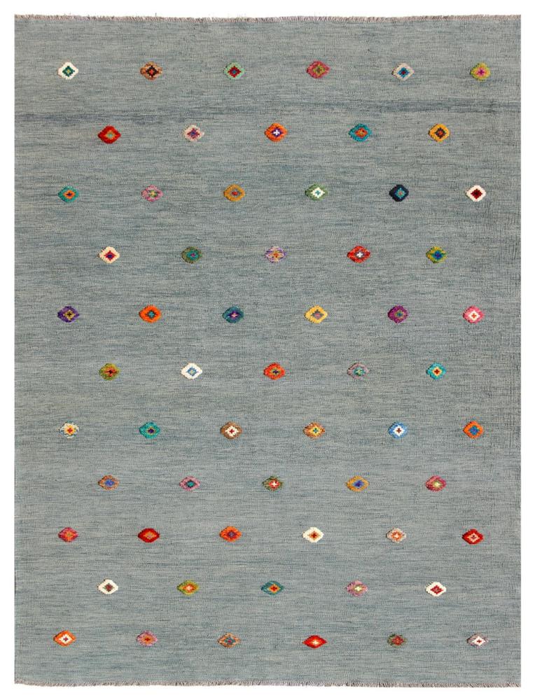 Alfombra afgana Kilim Afghan Nimbaft Edition 242x174 242x174, Alfombra persa Tejido a mano