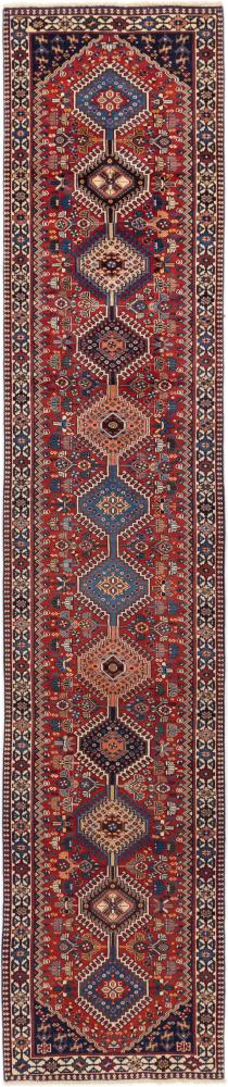 Perzisch tapijt Yalameh 412x85 412x85, Perzisch tapijt Handgeknoopte