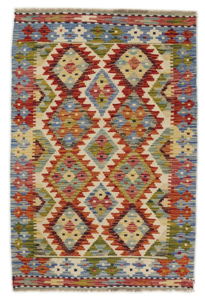 Tapis afghan Kilim Afghan 127x85 127x85, Tapis persan Tissé à la main