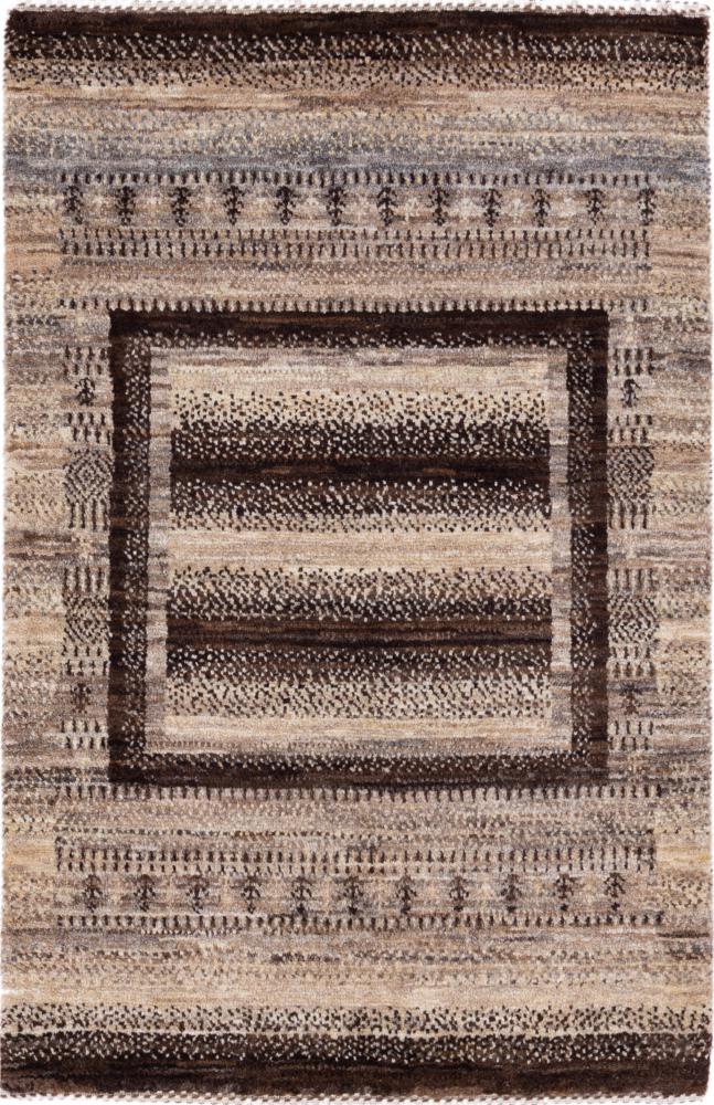 Tapete persa Persa Gabbeh Loribaft Essence 98x64 98x64, Tapete persa Feito à mão