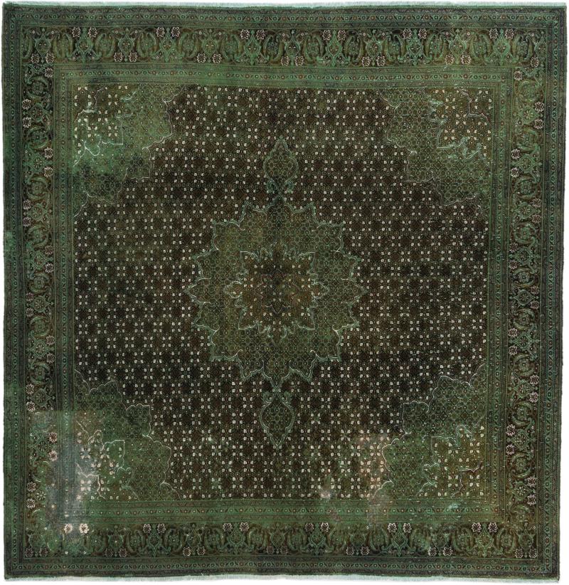 Persian Rug Tabriz 257x252 257x252, Persian Rug Knotted by hand