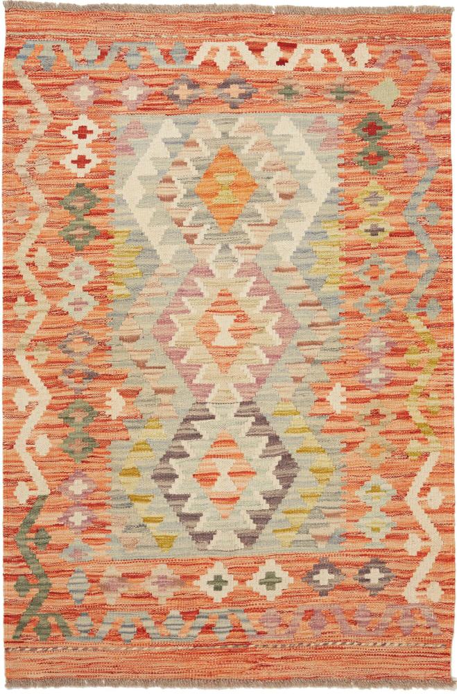 Tapete afegão Kilim Afegão 128x87 128x87, Tapete persa Tecido à mão