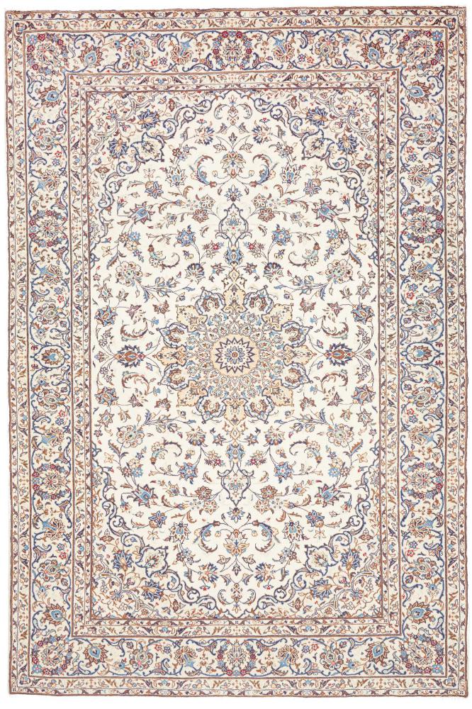 Persisk tæppe Keshan 294x201 294x201, Persisk tæppe Knyttet i hånden