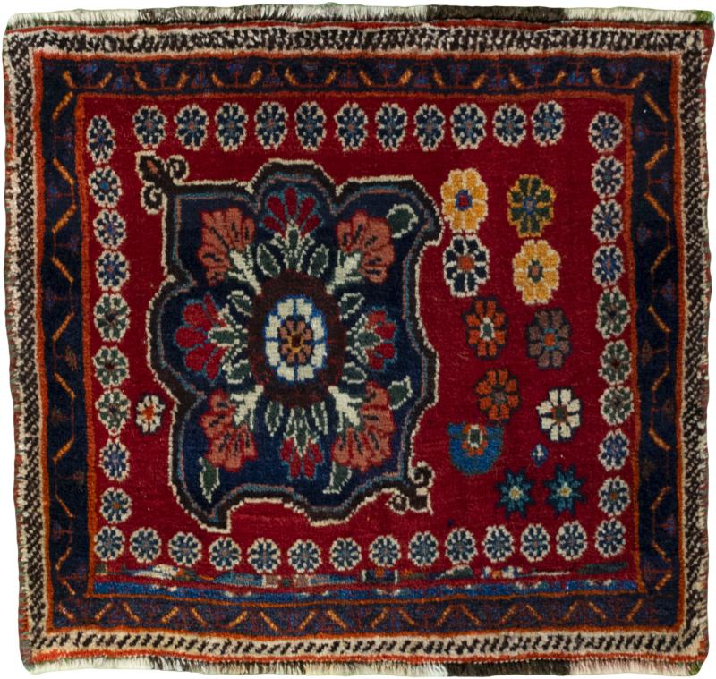 Tappeto persiano Shiraz 56x60 56x60, Tappeto persiano Annodato a mano