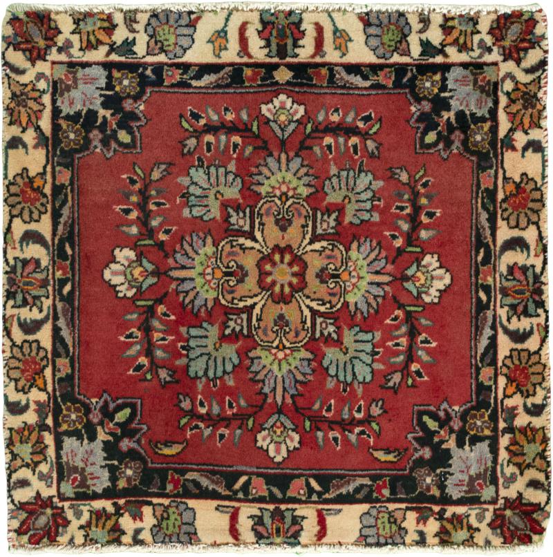 Persian Rug Shiraz 65x63 65x63, Persian Rug Knotted by hand