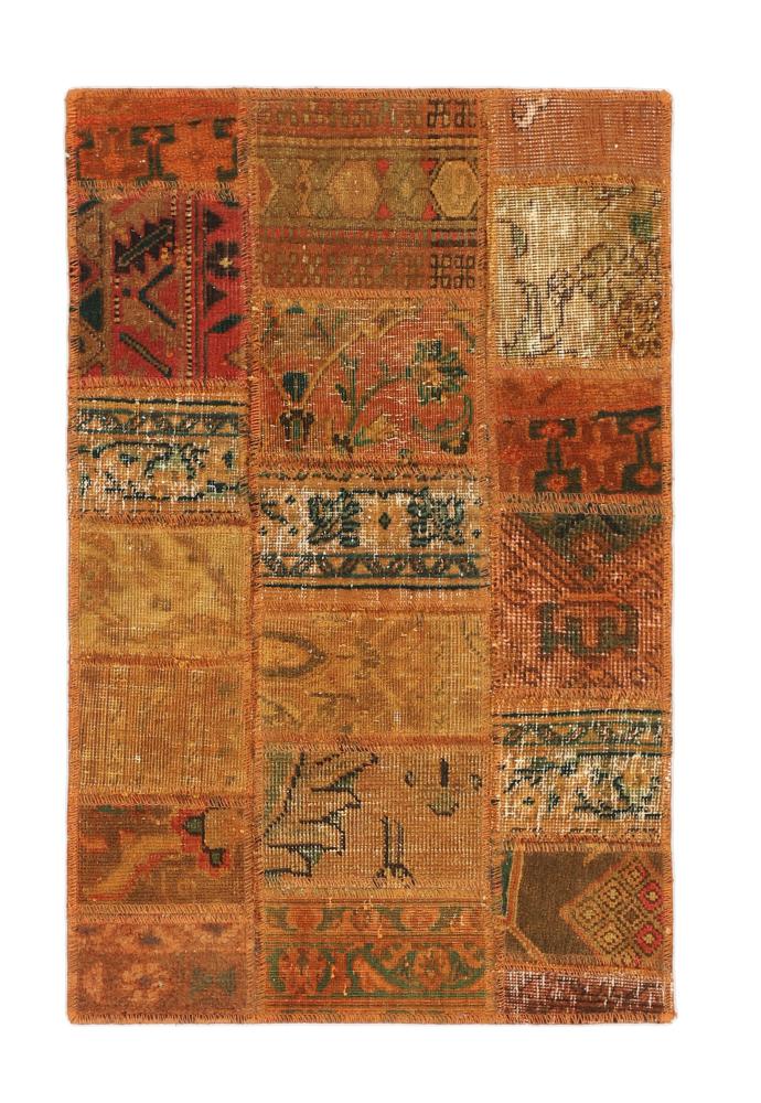 Tapete persa Patchwork 89x61 89x61, Tapete persa Atado à mão