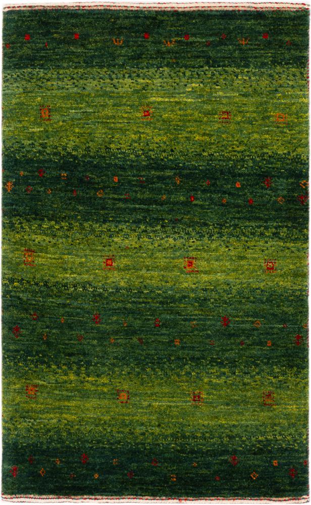 Tapete persa Persa Gabbeh Loribaft Atash 89x55 89x55, Tapete persa Atado à mão