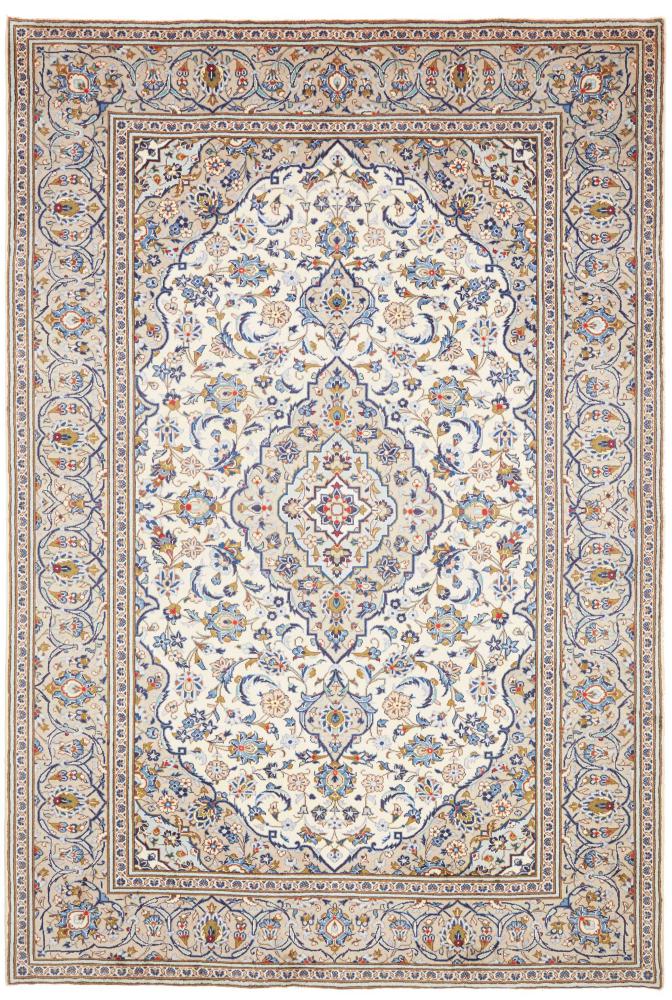 Persisk tæppe Keshan 293x203 293x203, Persisk tæppe Knyttet i hånden