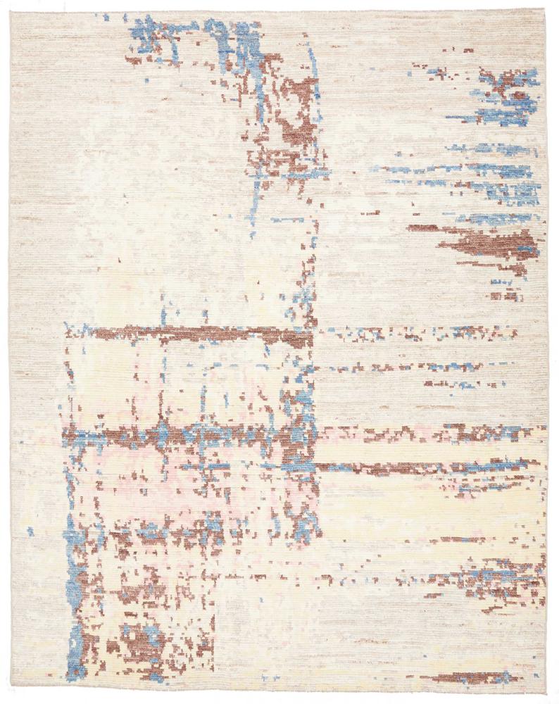 Afghan rug Berber Atlas 10'1"x7'10" 10'1"x7'10", Persian rug Hand-knotted