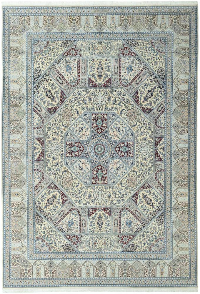 Persian Rug Nain 9La 441x306 441x306, Persian Rug Knotted by hand