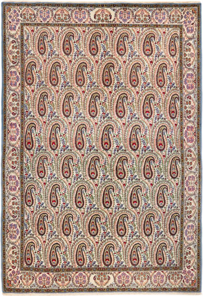 Persian Rug Qum 212x148 212x148, Persian Rug Knotted by hand