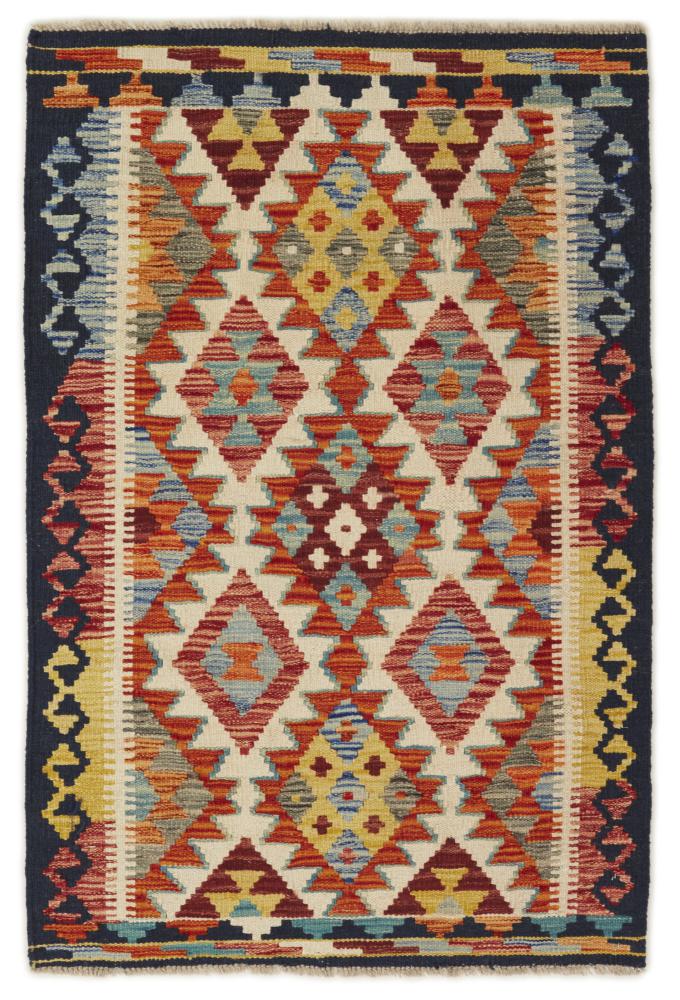 Afghaans tapijt Kilim Afghan 123x83 123x83, Perzisch tapijt Handgeweven