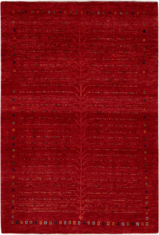 Tapete persa Persa Gabbeh Kashkuli Banafsheh 190x127 190x127, Tapete persa Atado à mão