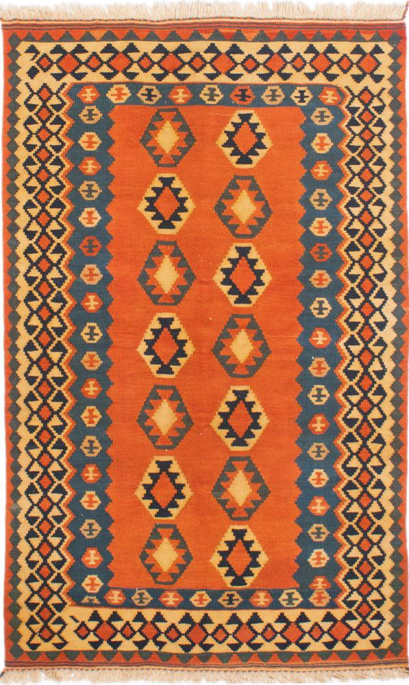 Tapete persa Kilim Fars 164x99 164x99, Tapete persa Tecido à mão