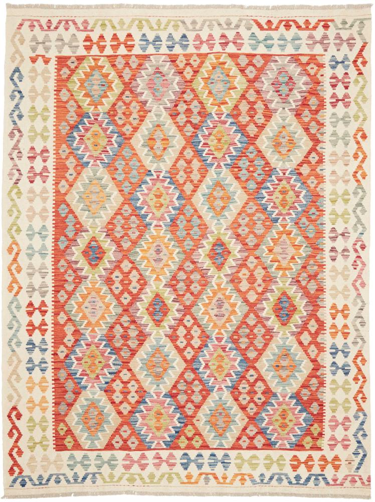 Afghan rug Kilim Afghan 238x181 238x181, Persian Rug Woven by hand