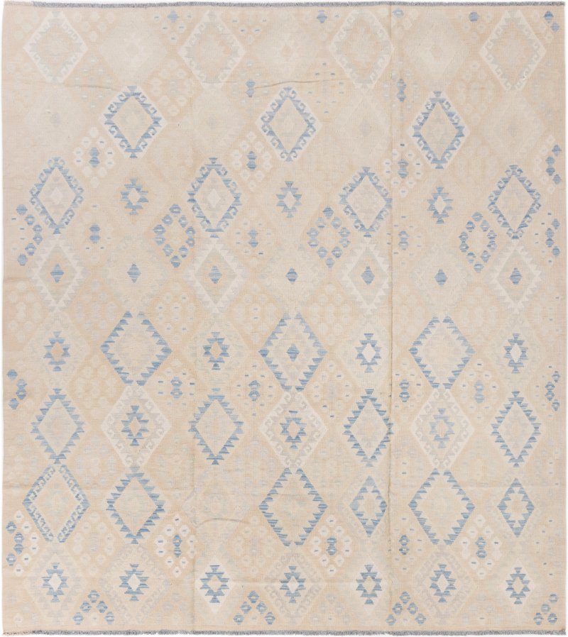 Tapis afghan Kilim Afghan 285x261 285x261, Tapis persan Tissé à la main