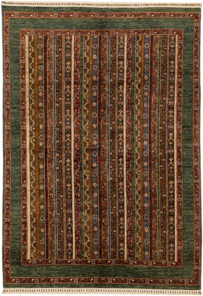 Tapis afghan Arijana Shaal 233x165 233x165, Tapis persan Noué à la main