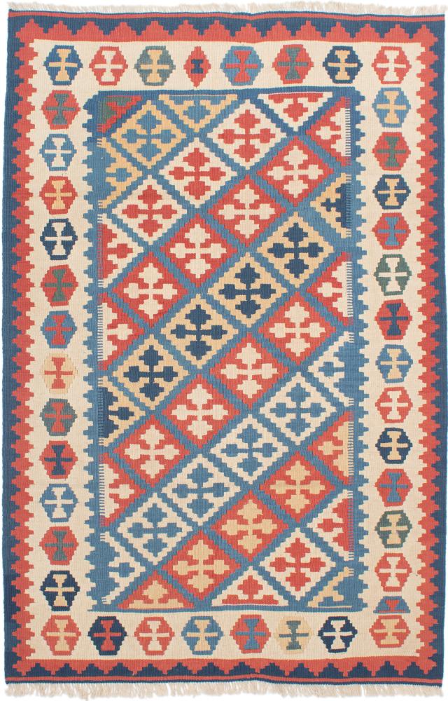 Tapete persa Kilim Fars 5'11"x3'10" 5'11"x3'10", Tapete persa Tecido à mão