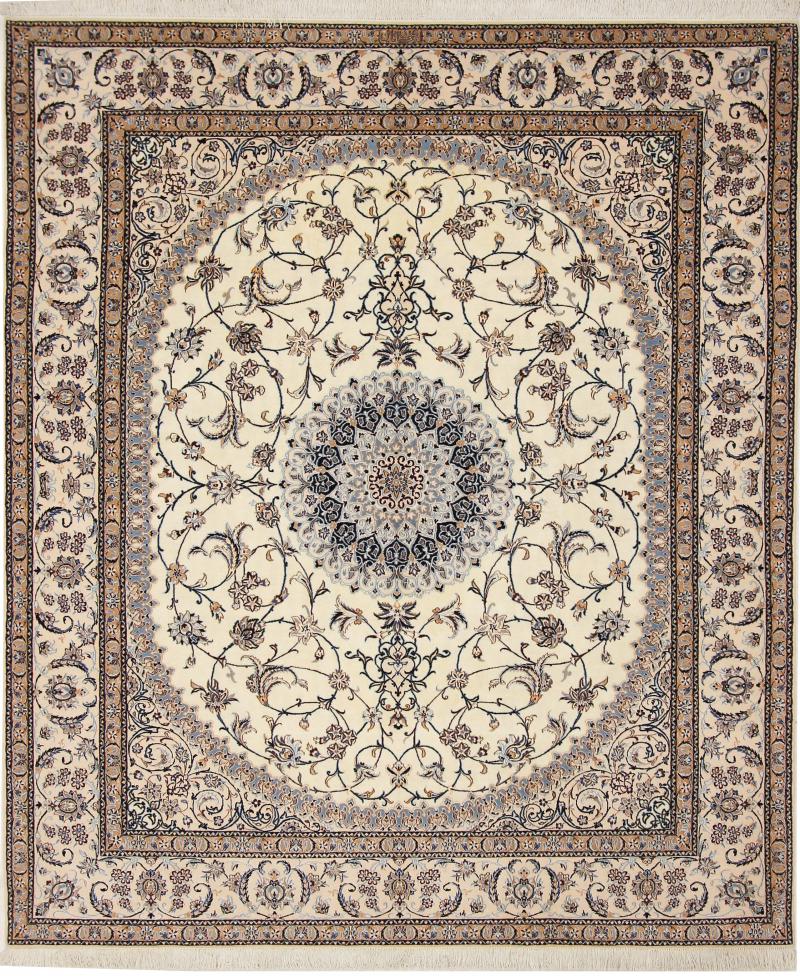 Perzsa szőnyeg Наин 6La 7'11"x6'8" 7'11"x6'8", Perzsa szőnyeg Kézzel csomózva