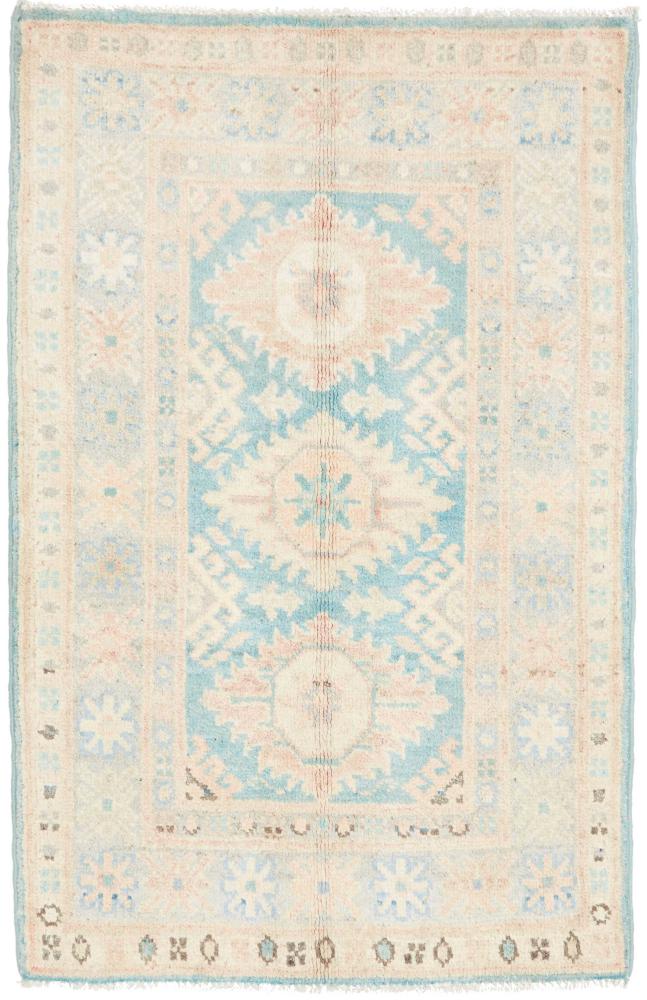 Pakistanischer Teppich Kazak 96x61 96x61, Perserteppich Handgeknüpft