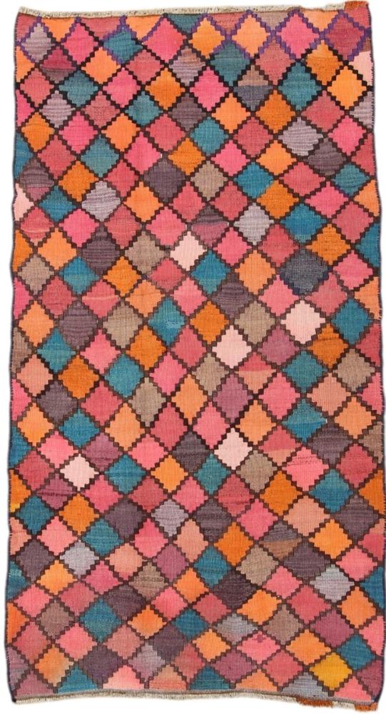 Persian Rug Kilim Fars Antique 249x132 249x132, Persian Rug Woven by hand