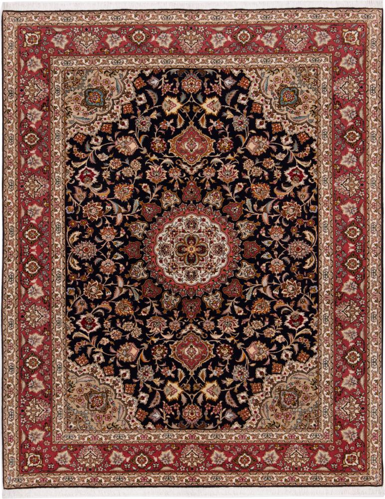 Tappeto persiano Tabriz 50Raj 197x155 197x155, Tappeto persiano Annodato a mano