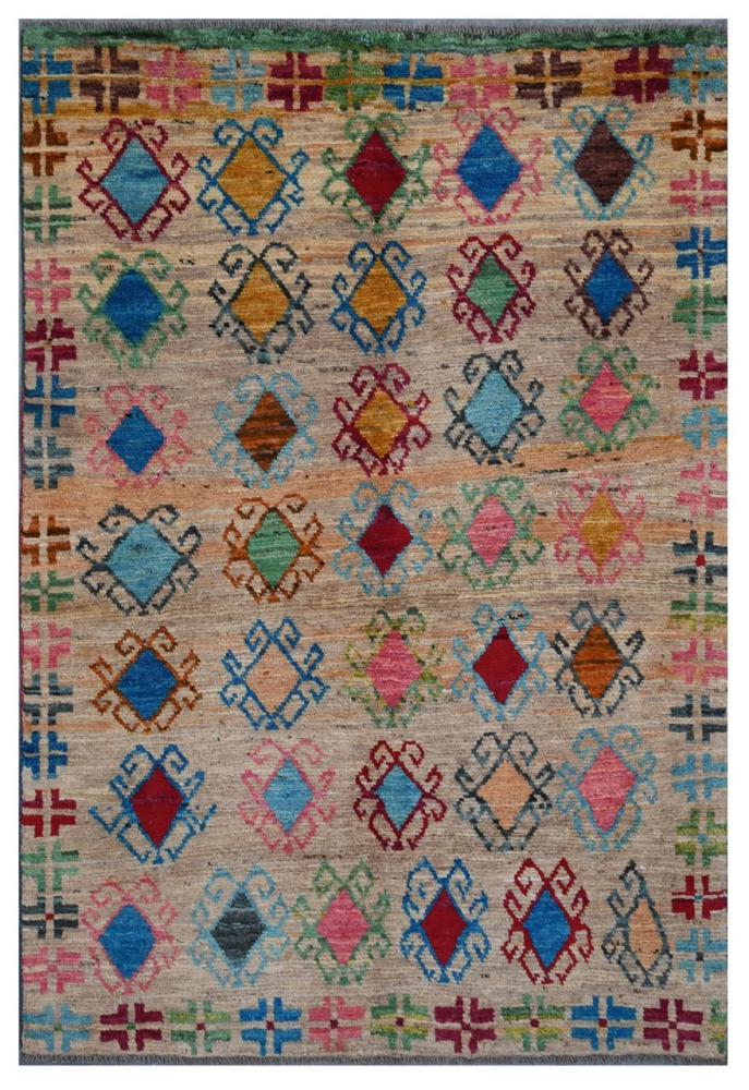 Afgán szőnyeg Berber Ghashghai 185x122 185x122, Perzsa szőnyeg Kézzel csomózva