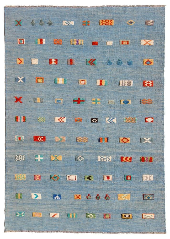 Alfombra afgana Kilim Afghan Nimbaft Edition 236x169 236x169, Alfombra persa Tejido a mano